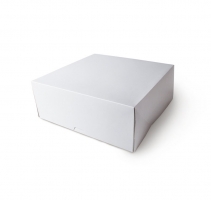 Коробка для торта белая  225х225х105 мм. в упаковке 60шт.